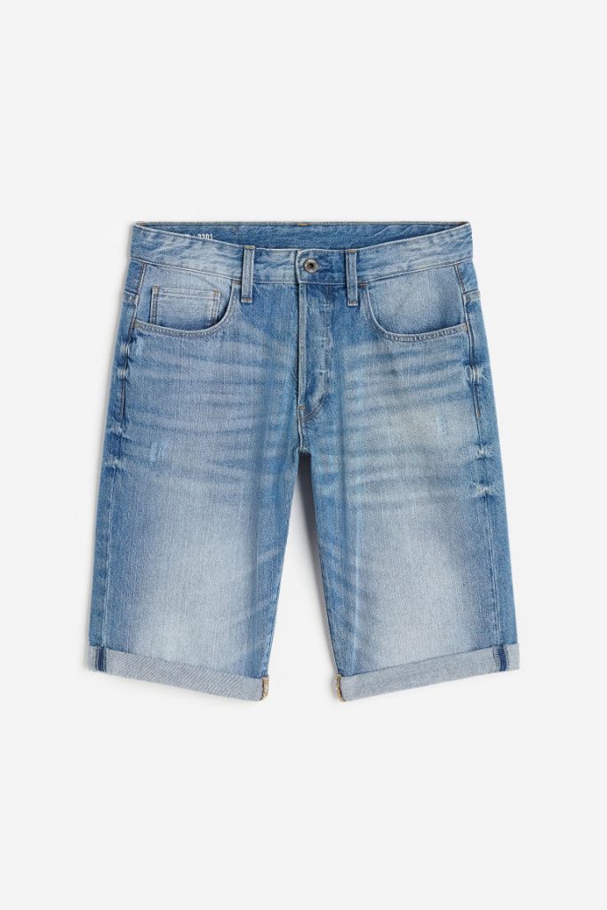 H & M - 3301 Shorts - Blauw