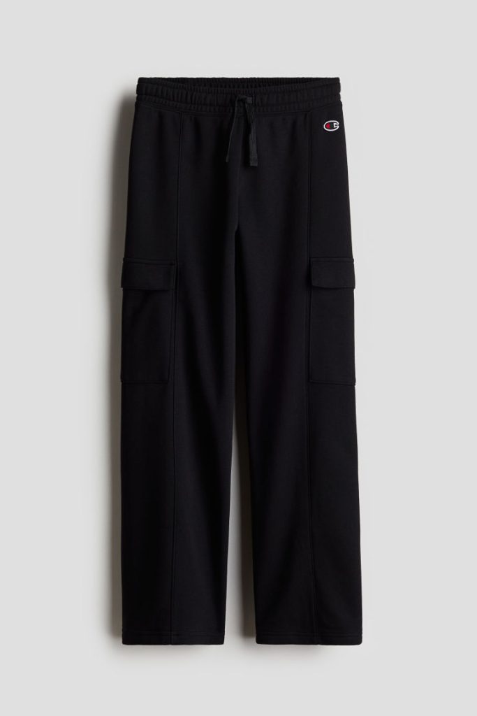 H & M - Cargo Pants - Zwart