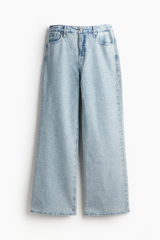 H & M - Good Ease Relaxed Jeans - Blauw