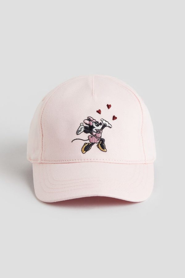 H & M - Katoenen pet - Roze