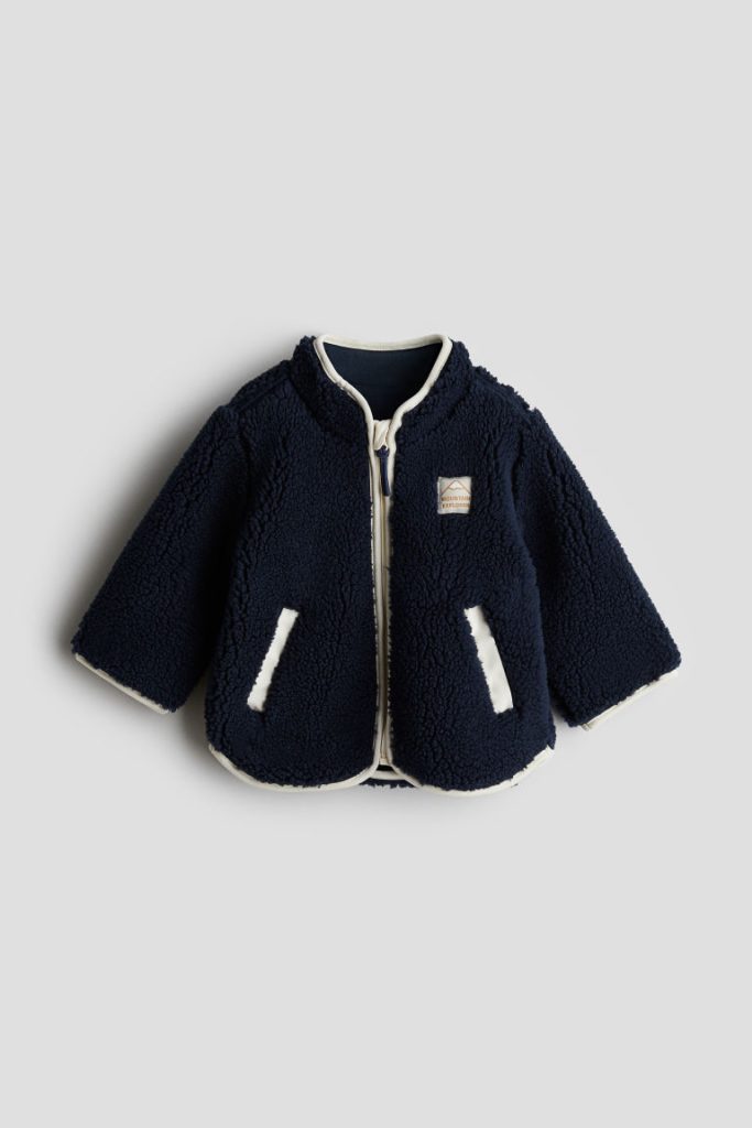 H & M - Teddy jack - Blauw