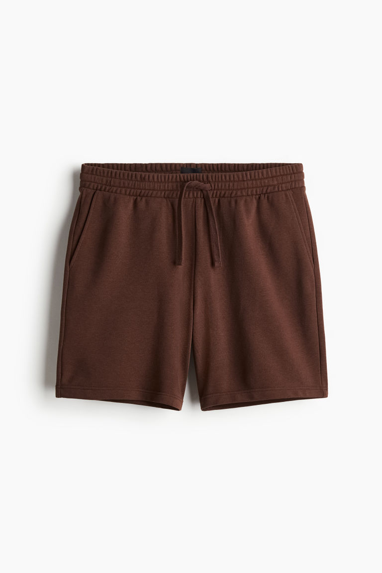 H & M - Sweatshort - Regular Fit - Bruin