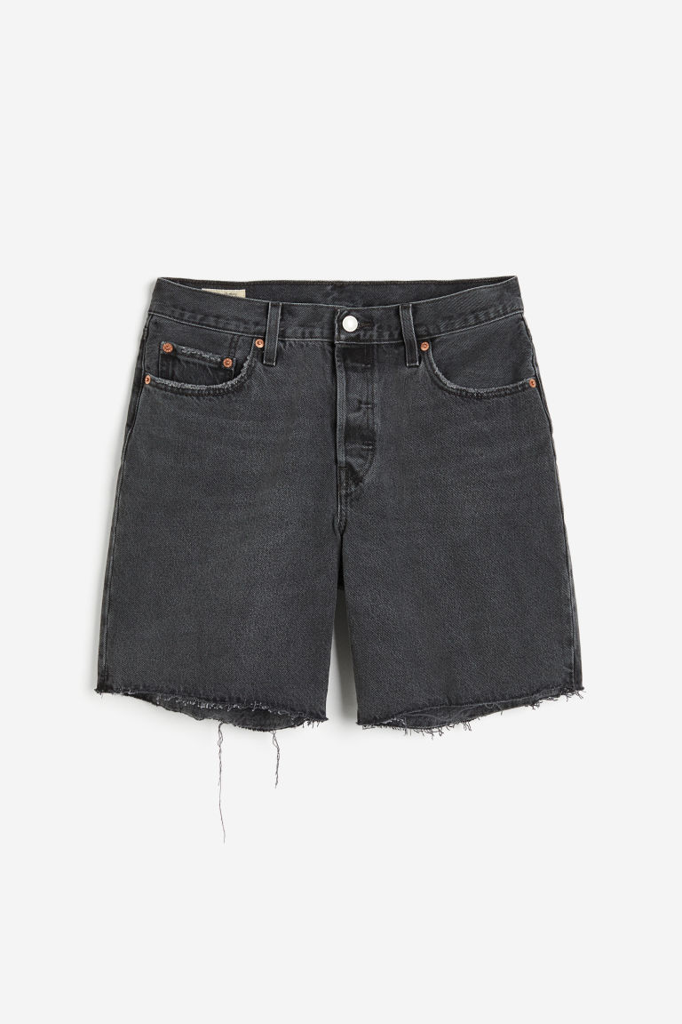 H & M - 501® '90s Shorts - Zwart