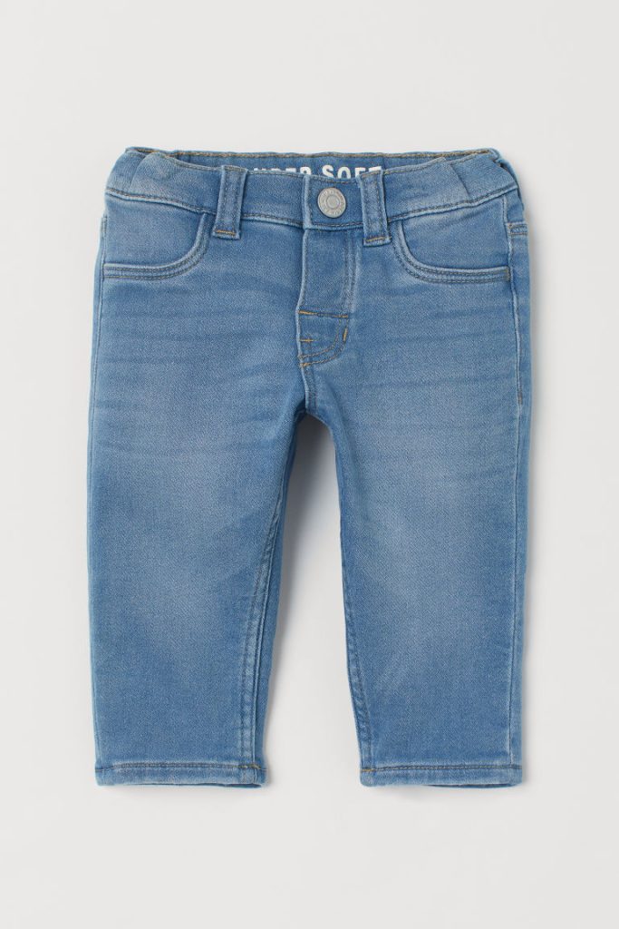 H & M - Super Soft Relaxed Fit Jeans - Blauw