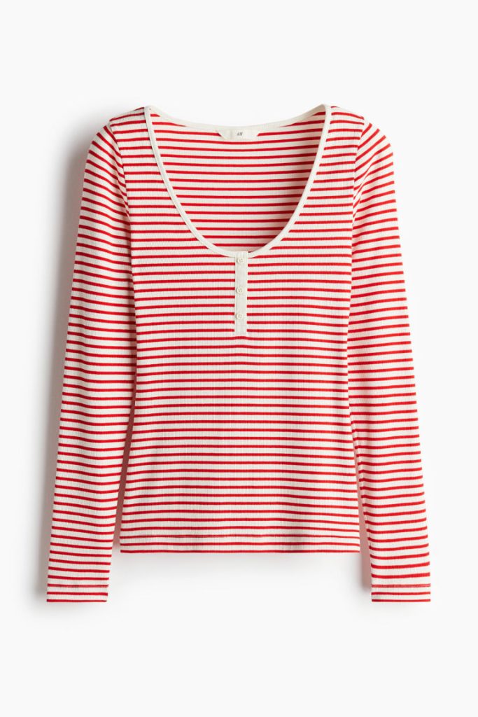 H & M - Henleytop - Wit