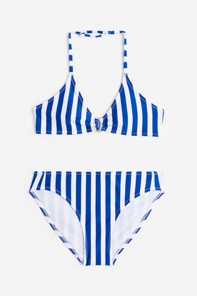 H & M - Halterbikini - Blauw