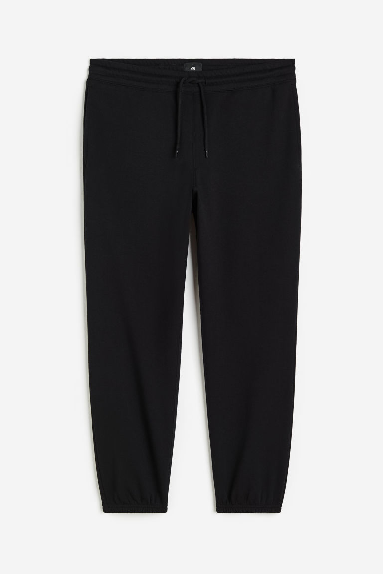 H & M - Sweatpants - Relaxed Fit - Zwart