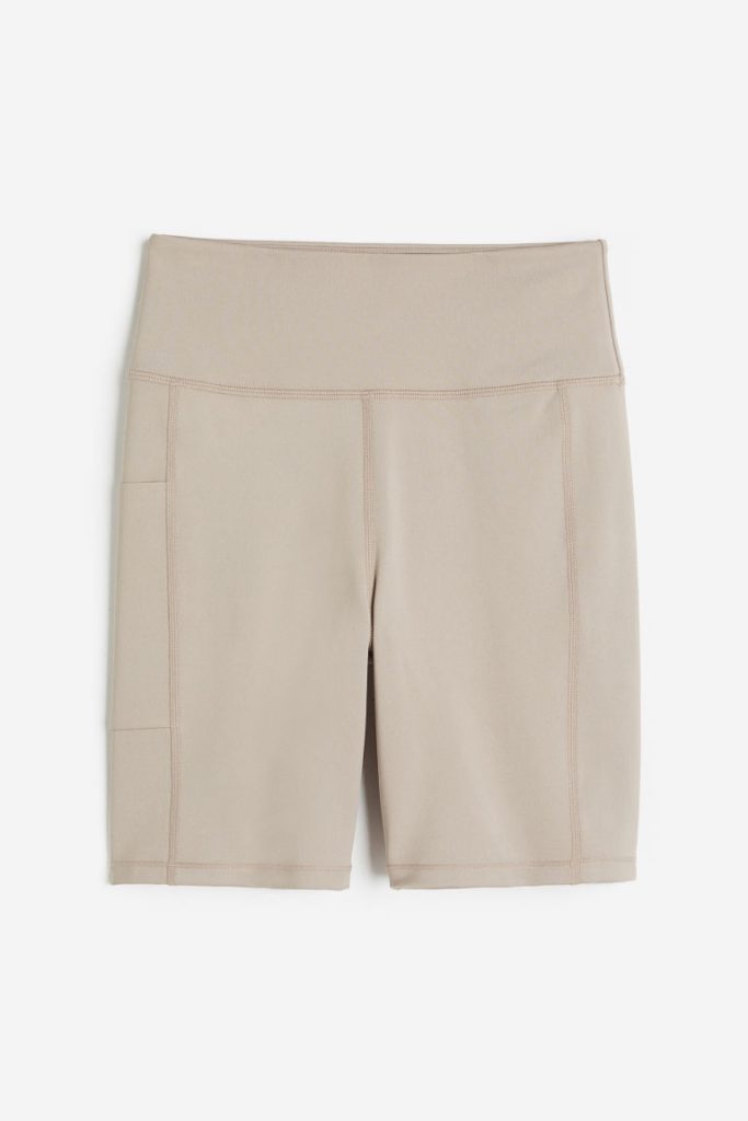 H & M - Fietsshort van DryMove™ met zak - Bruin