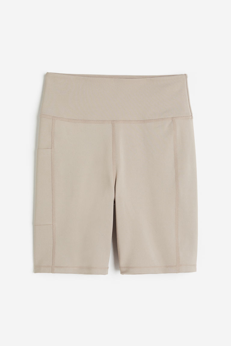 H & M - Fietsshort van DryMove™ met zak - Bruin