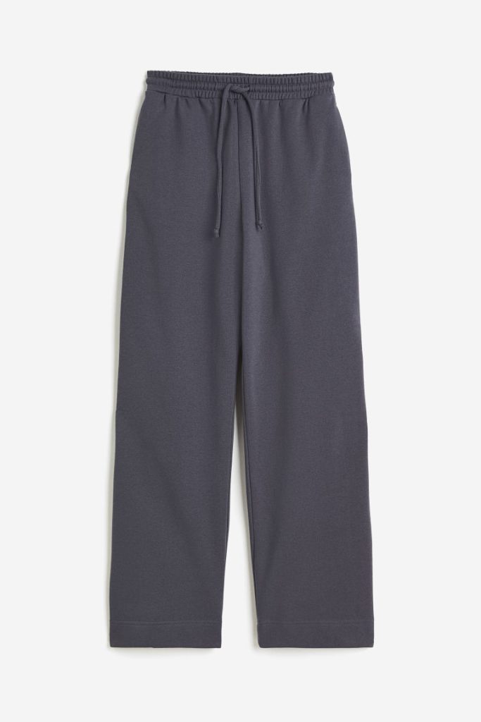 H & M - Wijde sweatpants - Grijs