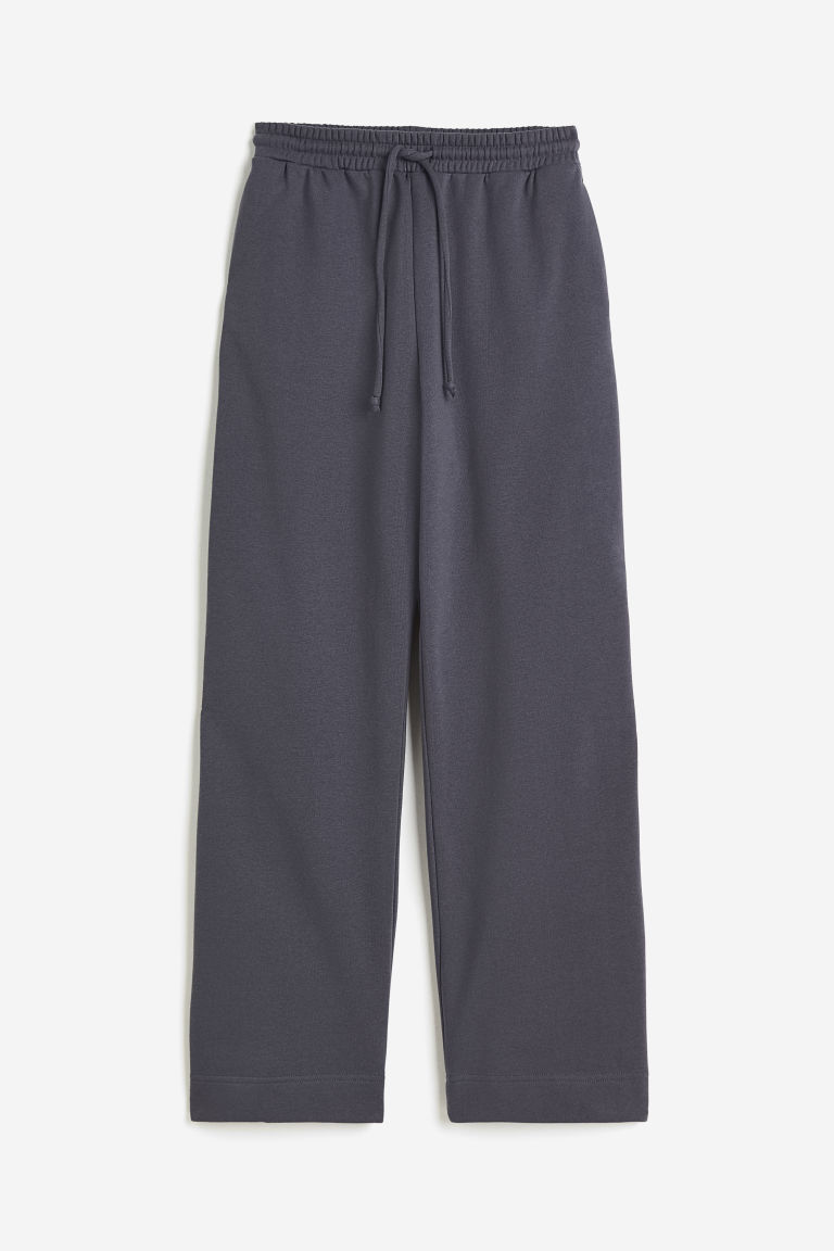 H & M - Wijde sweatpants - Grijs