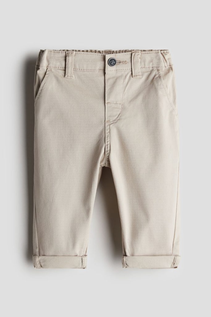 H & M - Katoenen chino - Bruin