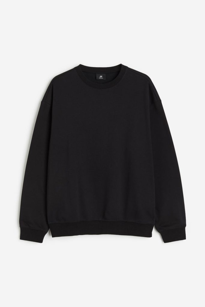 H & M - Sweater - Loose Fit - Zwart