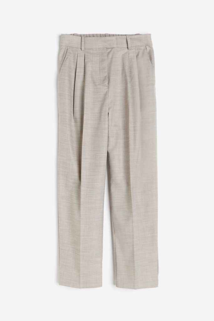 H & M - Enkellange broek - Bruin