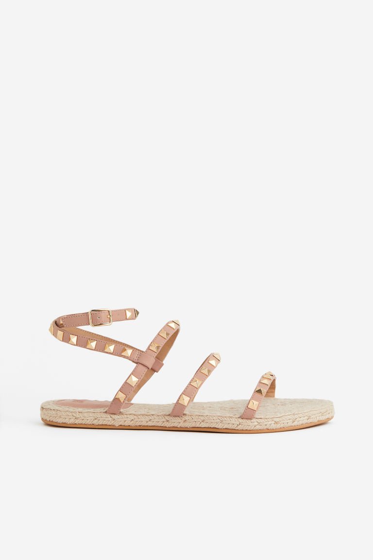 H & M - Sandalen met studs - Oranje