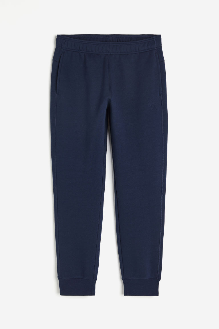 H & M - Sportjoggers - Regular Fit - Blauw