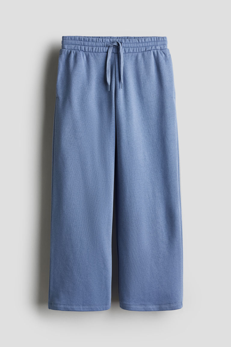 H & M - Wijde sweatpants - Blauw