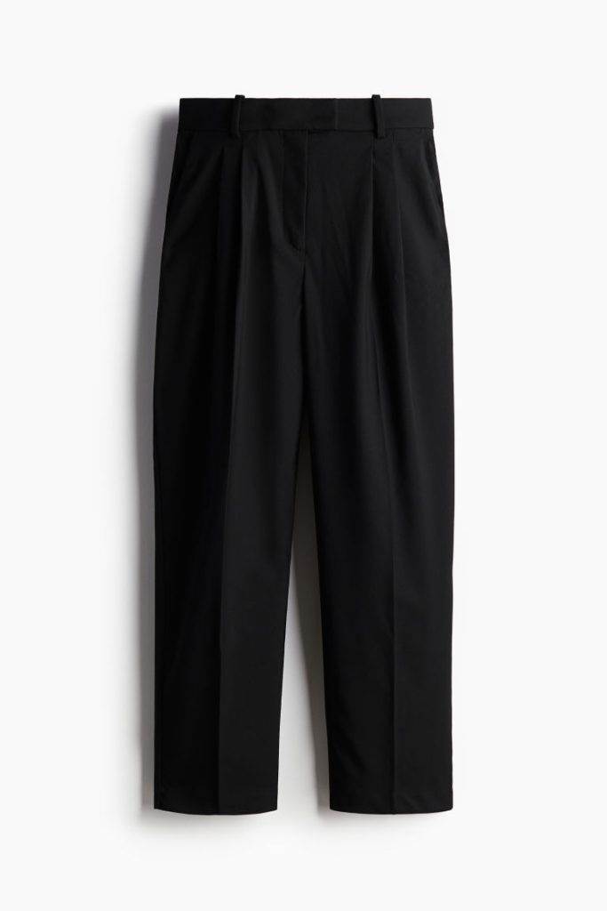 H & M - Enkellange broek - Zwart