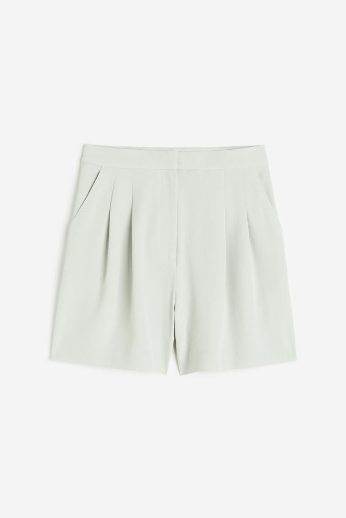 H & M - Wijde short - Groen