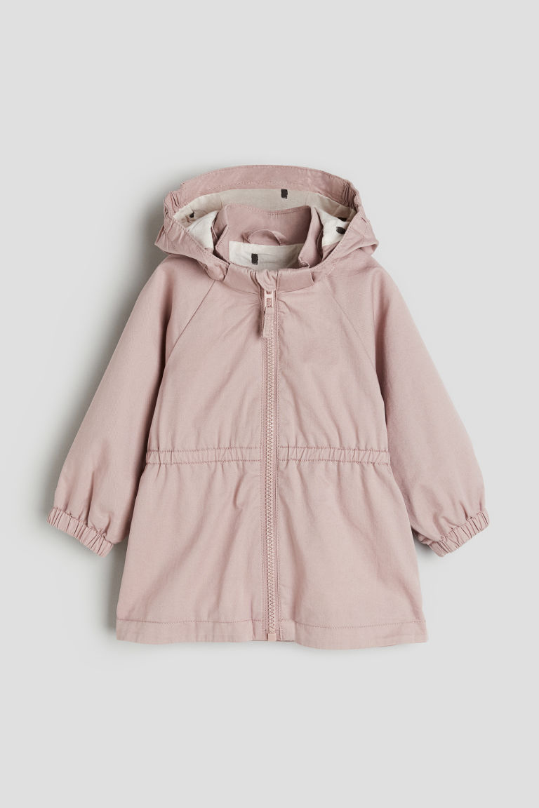 H & M - Parka van katoenen twill - Roze