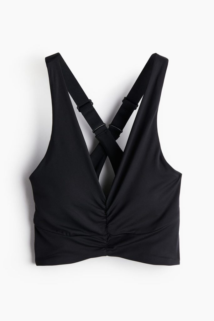 H & M - Sport-bh van SoftMove™ - Light support - Zwart