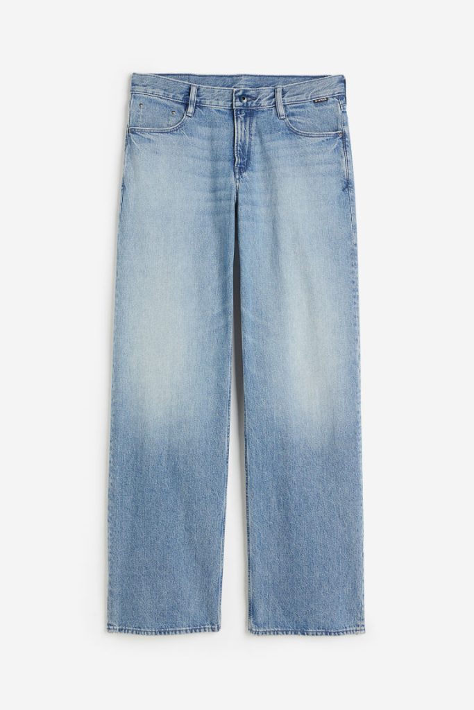 H & M - Judee Loose Jeans - Blauw