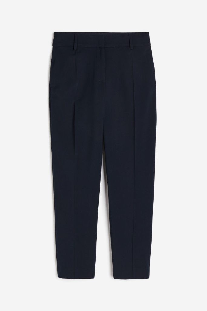 H & M - Pantalon - Blauw