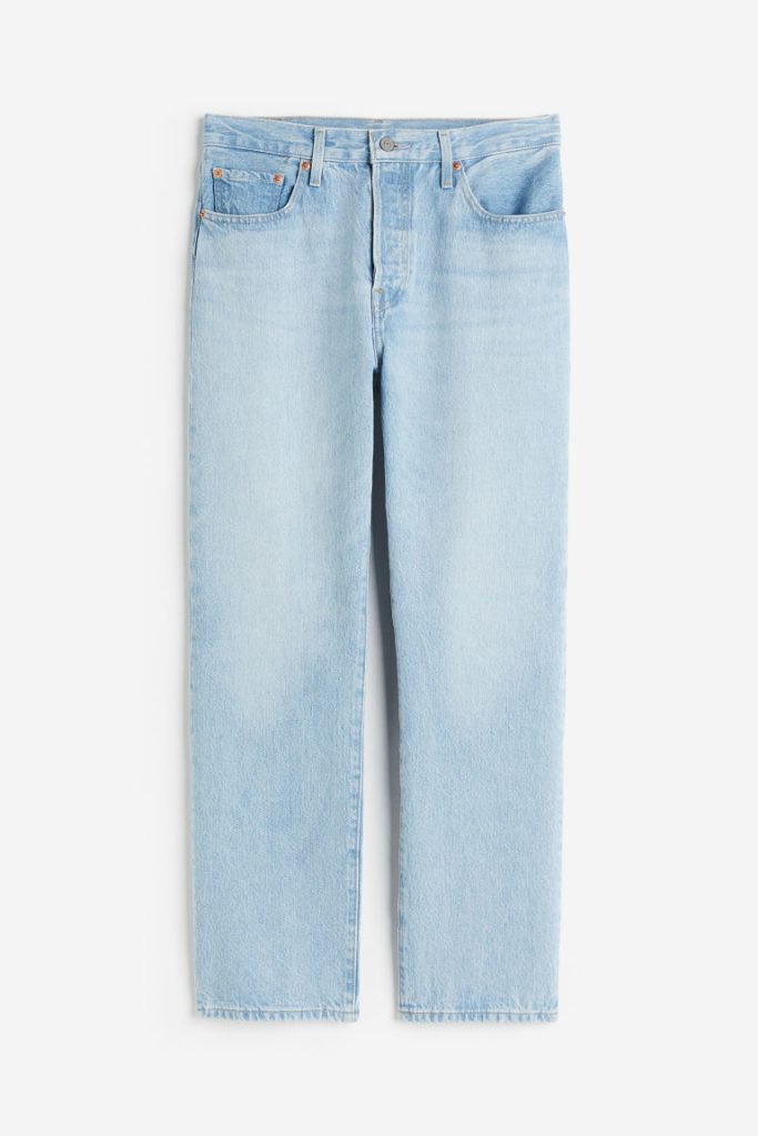 H & M - 501® Levi's® Crop Jeans - Blauw