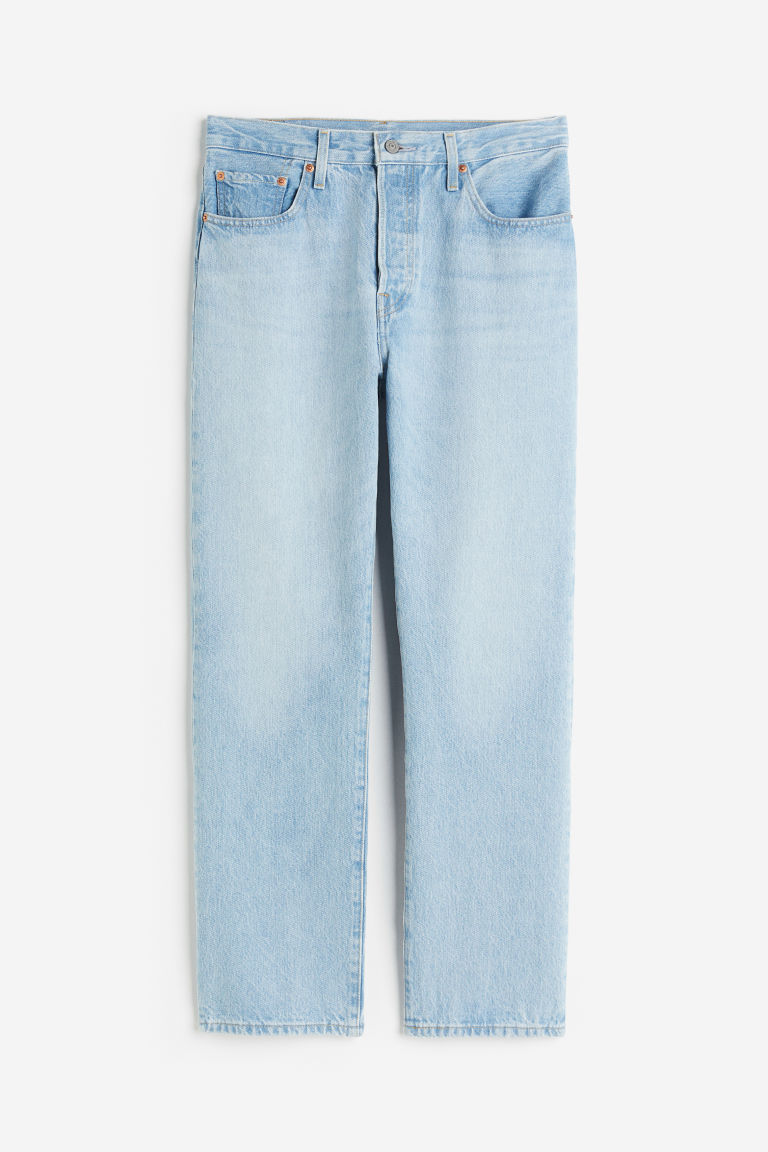 H & M - 501® Levi's® Crop Jeans - Blauw