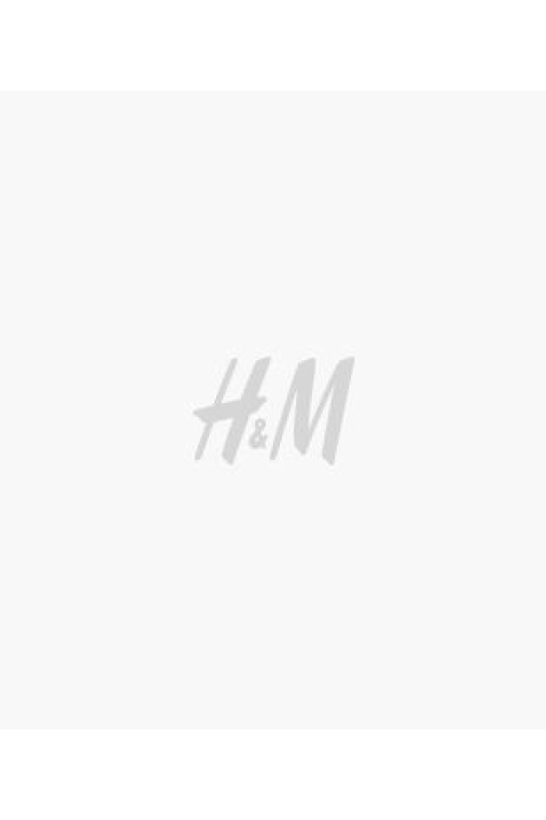 H & M - Slim High Jeans - Blauw