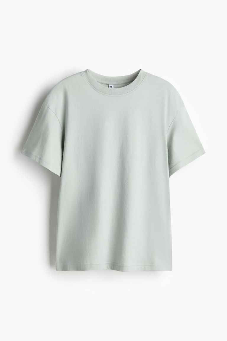 H & M - Oversized T-shirt - Turquoise