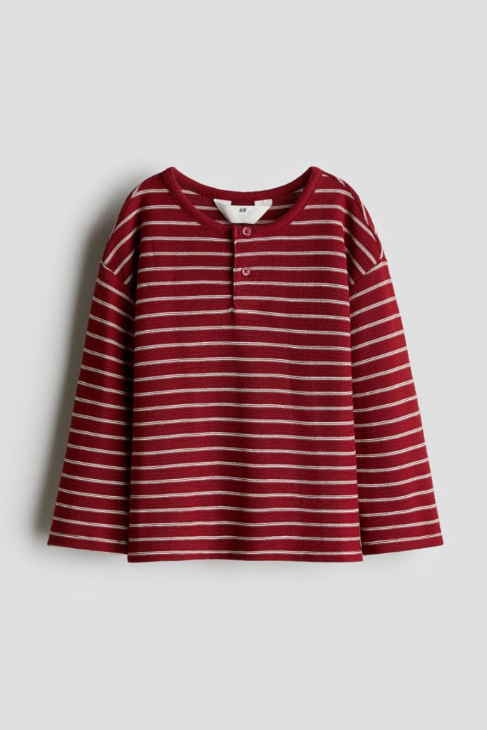 H & M - Henleytop - Rood