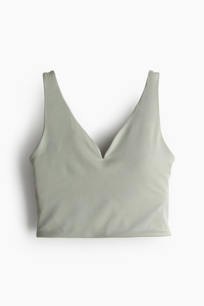 H & M - Sport-bh van SoftMove™ - Medium Support - Groen