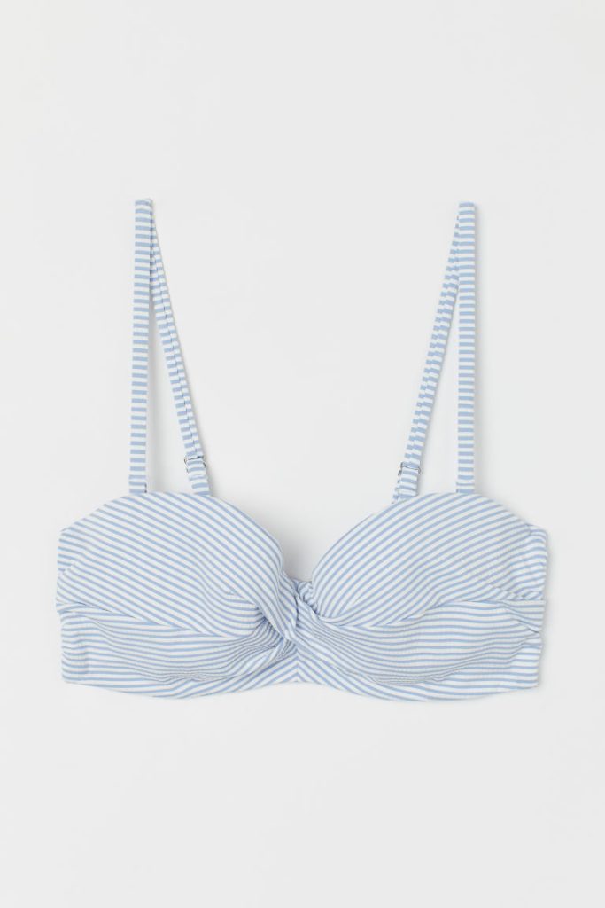 H & M - Balconettebikinitop - Blauw