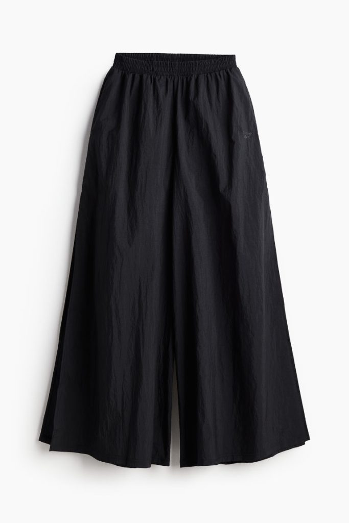 H & M - Cl Rh Volume Pant - Zwart