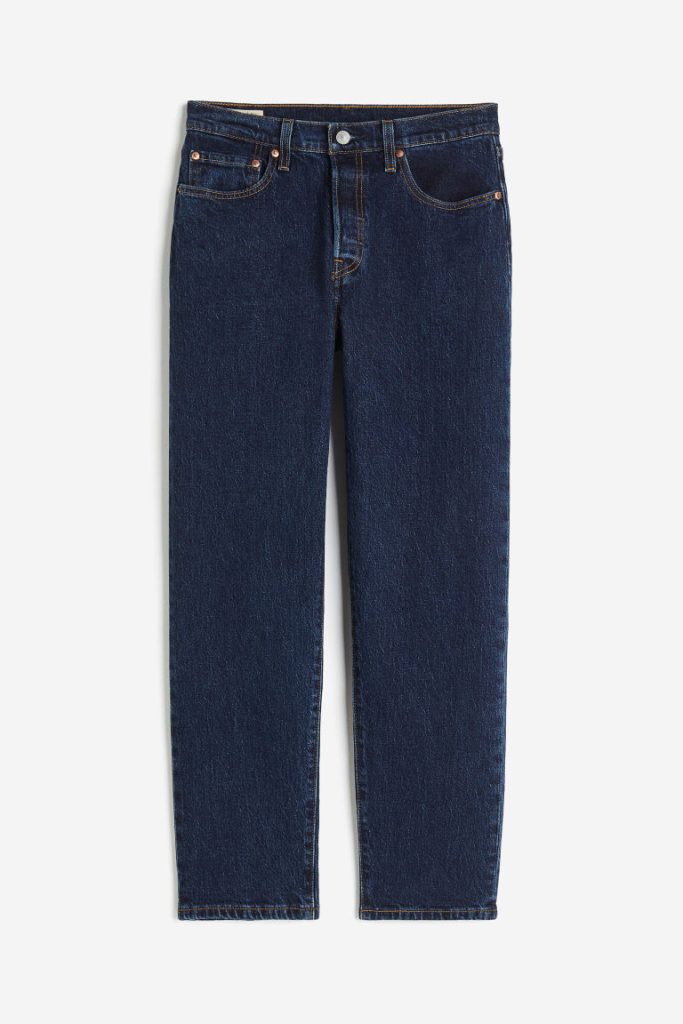 H & M - 501® Levi's® Crop Jeans - Blauw