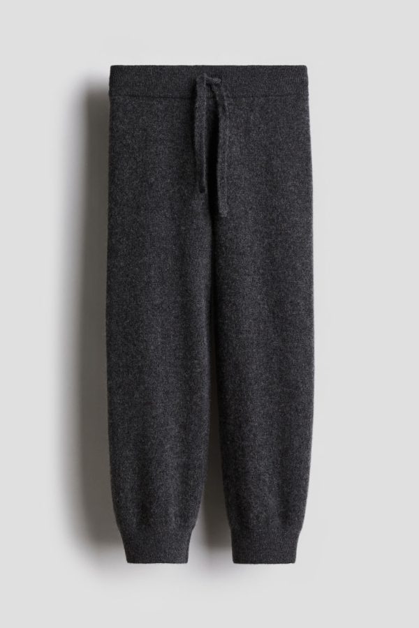 H & M - Kasjmier broek - Grijs