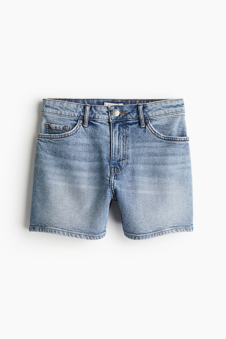 H & M - Denim short - Blauw