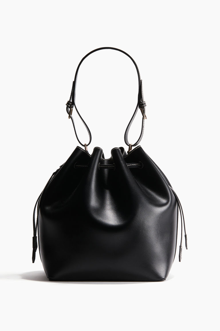 H & M - Bucketbag - Zwart