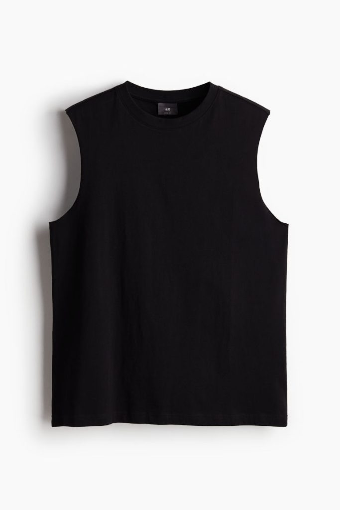 H & M - Tanktop - Zwart