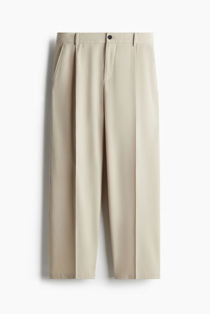 H & M - Pantalon - Loose Fit - Beige