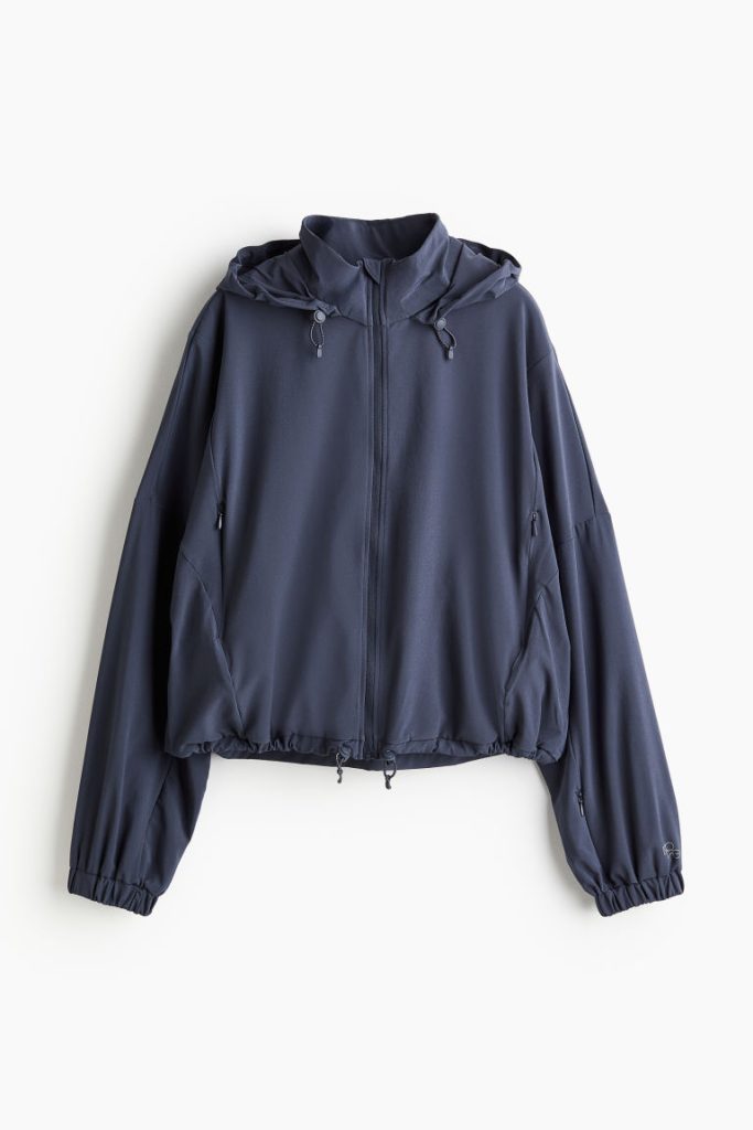 H & M - Winddicht sportjack van DryMove™ - Blauw