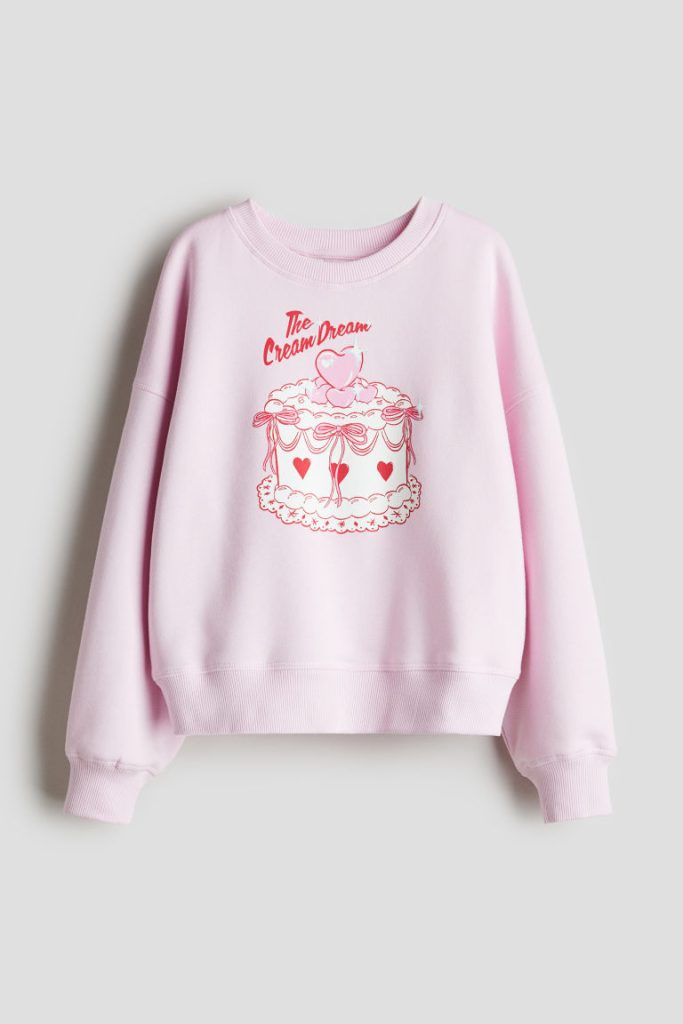 H & M - Sweater met motief - Roze