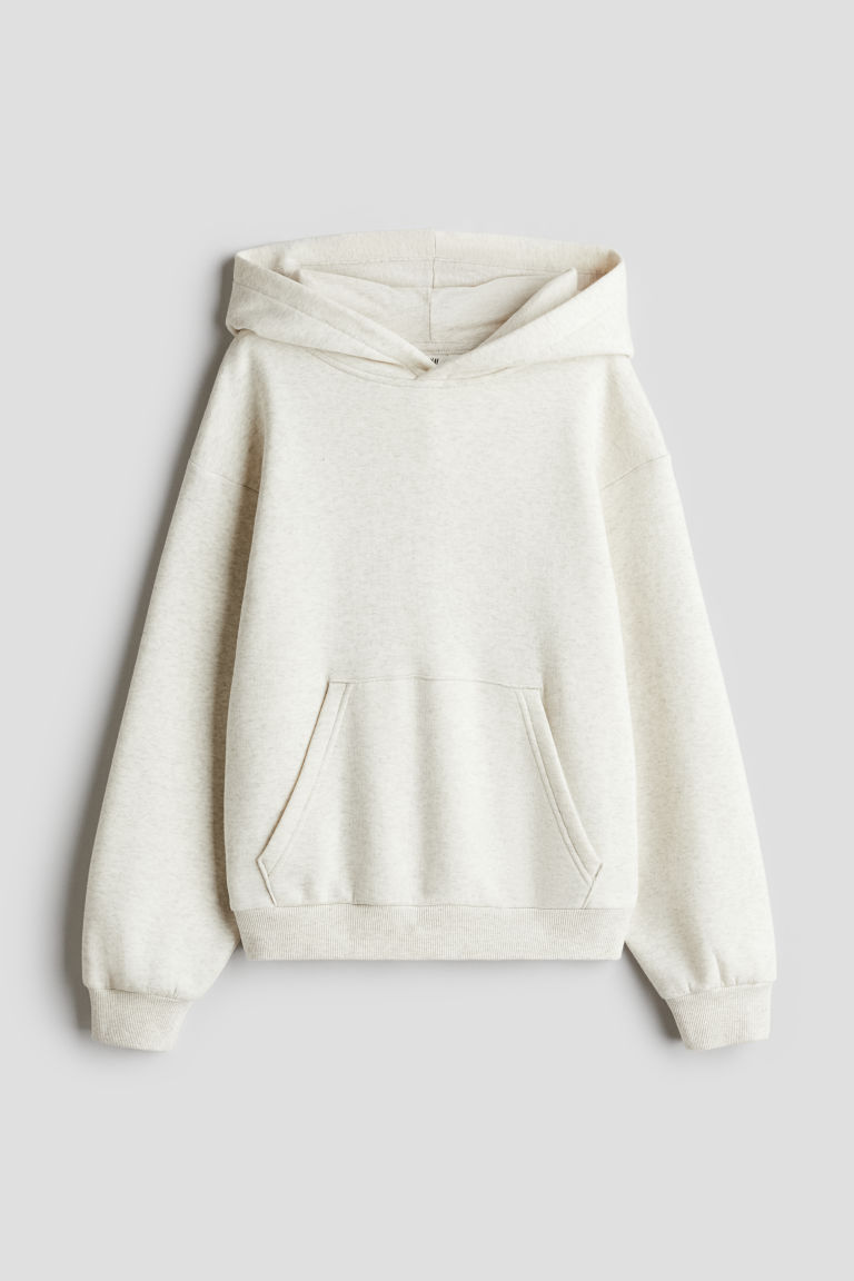 H & M - Oversized capuchonsweater - Beige