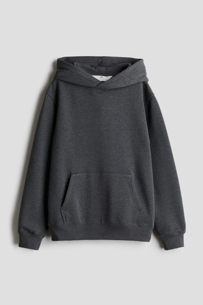 H & M - Capuchonsweater - Grijs