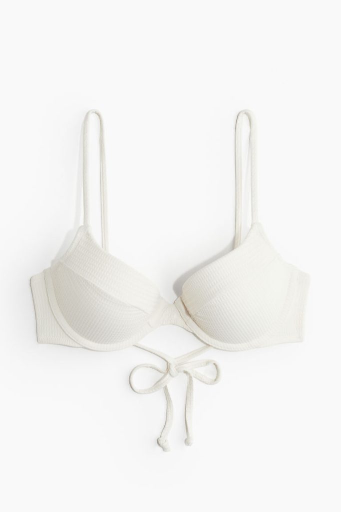 H & M - Push-up bikinitop - Wit