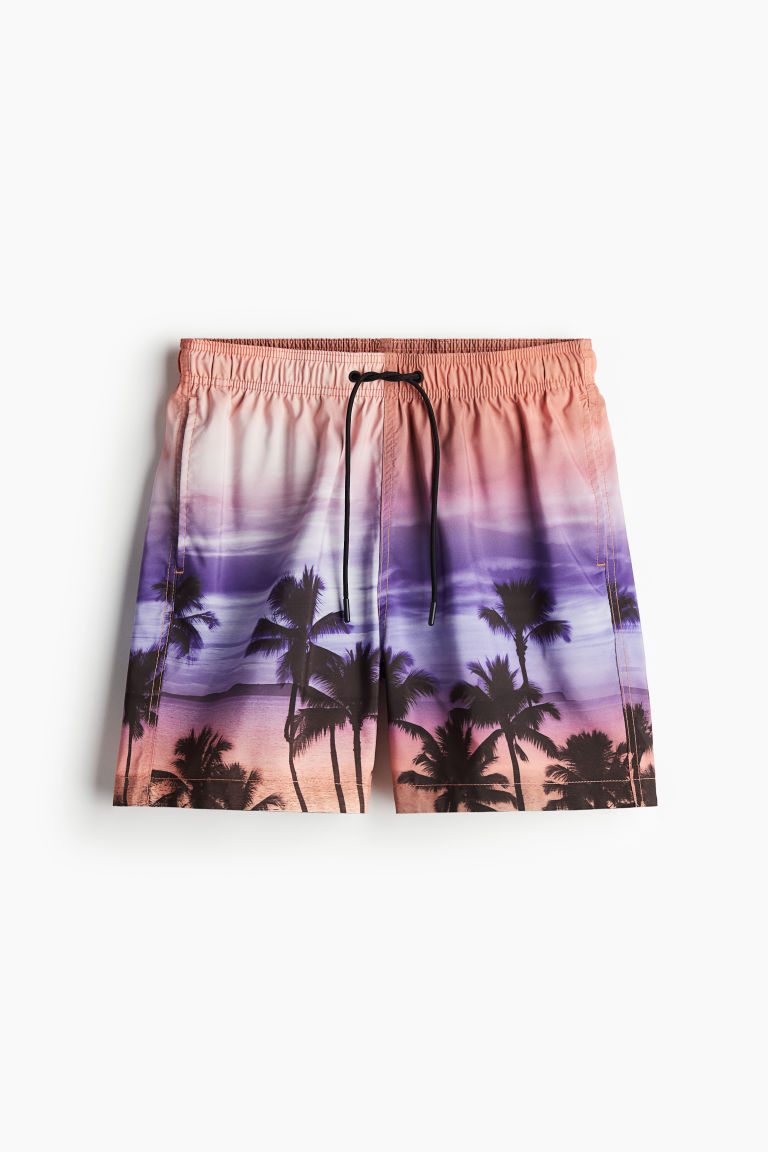 H & M - Zwemshort met dessin - Oranje