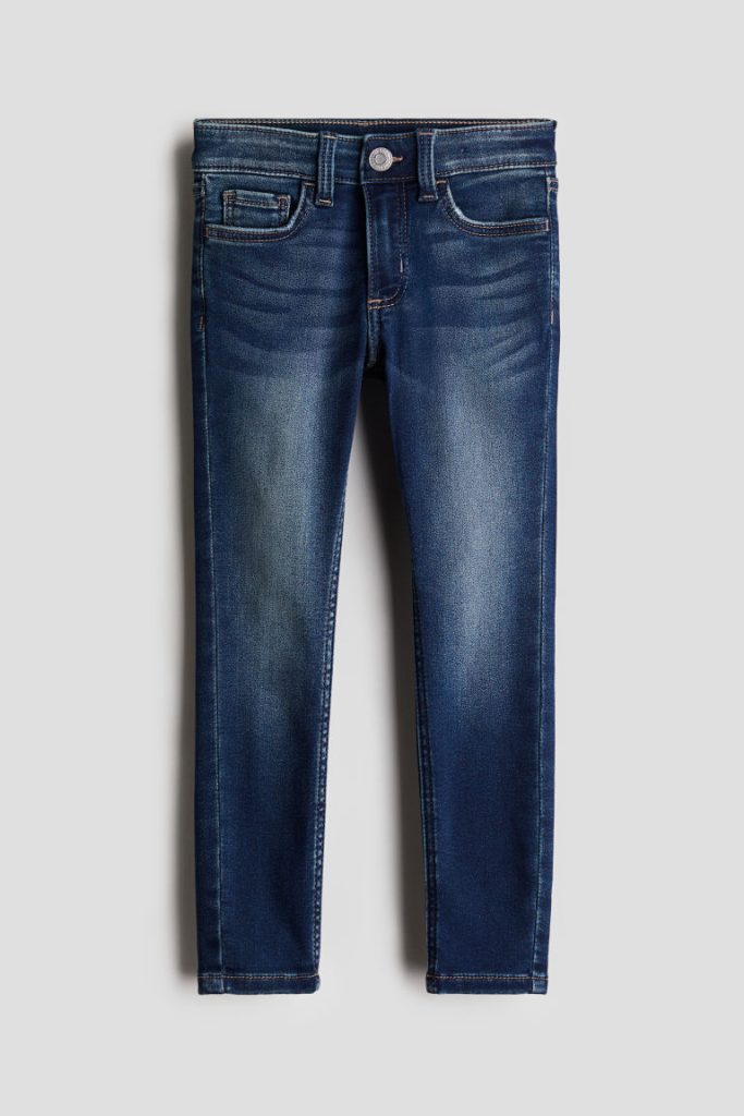 H & M - Super Soft Skinny Fit Jeans - Blauw