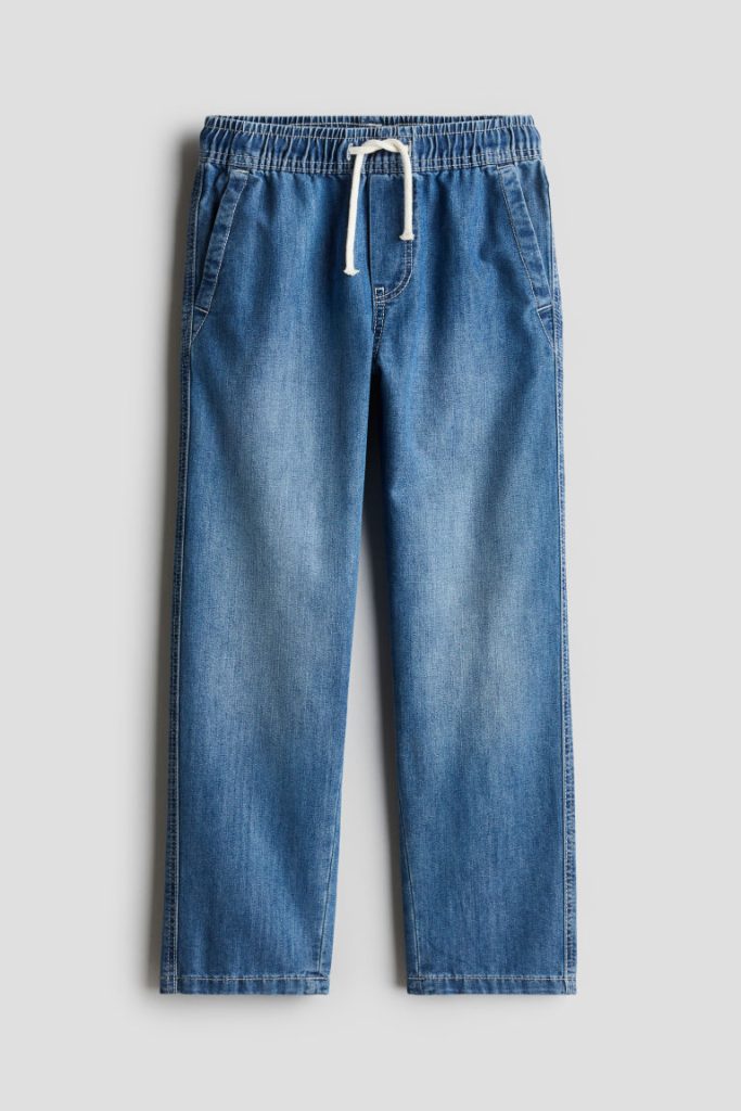 H & M - Joggers - Relaxed Fit - Blauw