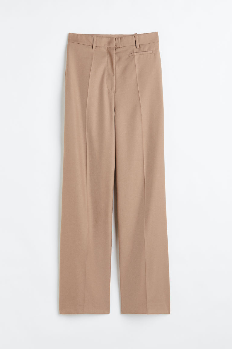 H & M - Rechte broek - Beige